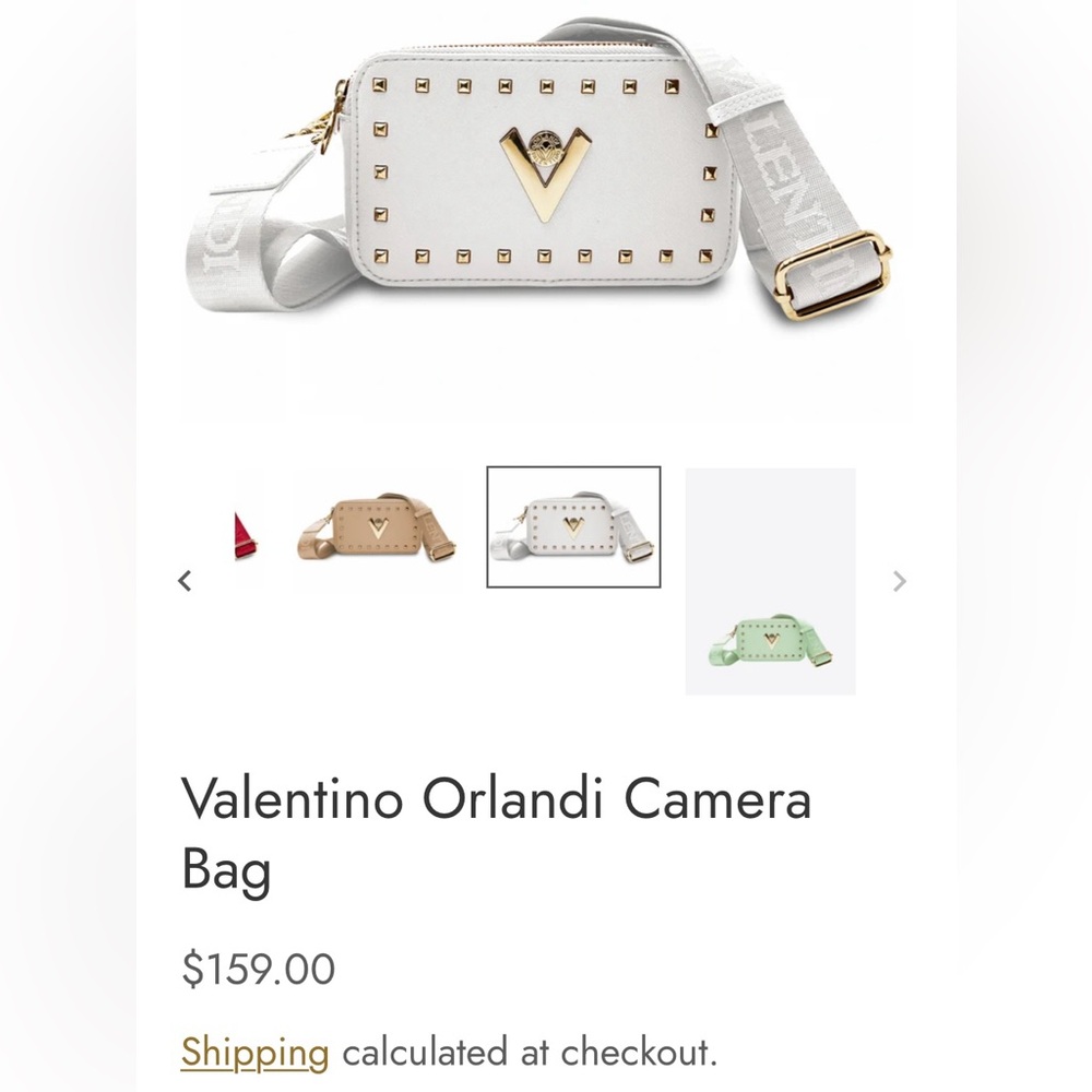 Luxury BUNDLE! Three Valentino Camera Bags!! $159 retail each! NWT